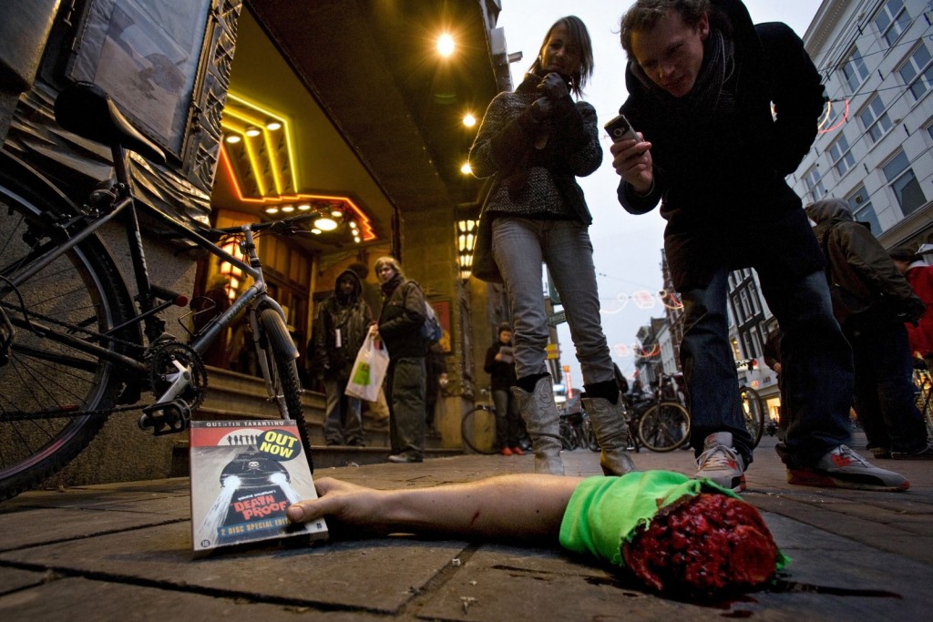 Guerilla marketing movie