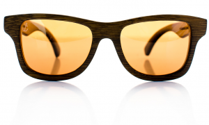 drevené okuliare