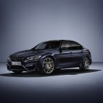 BMW M3 modré
