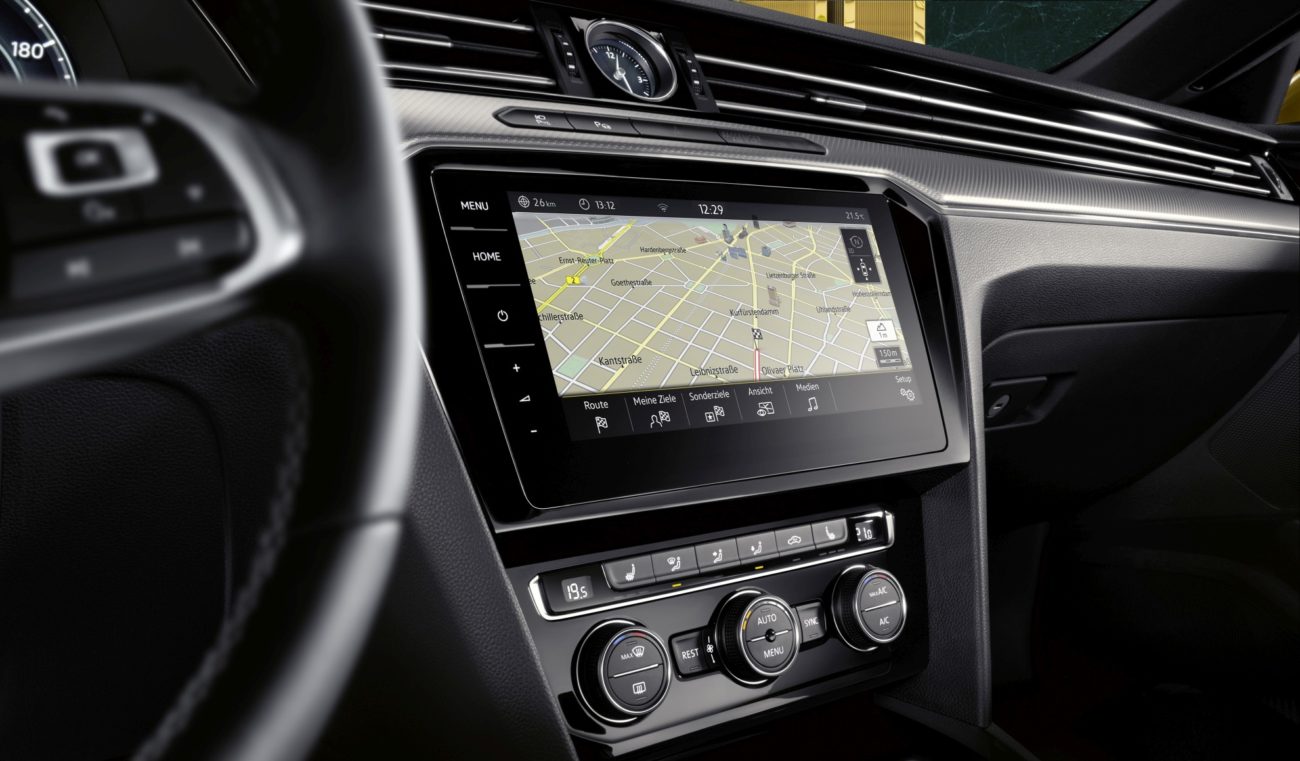 Volkswagen-Arteon navigácia