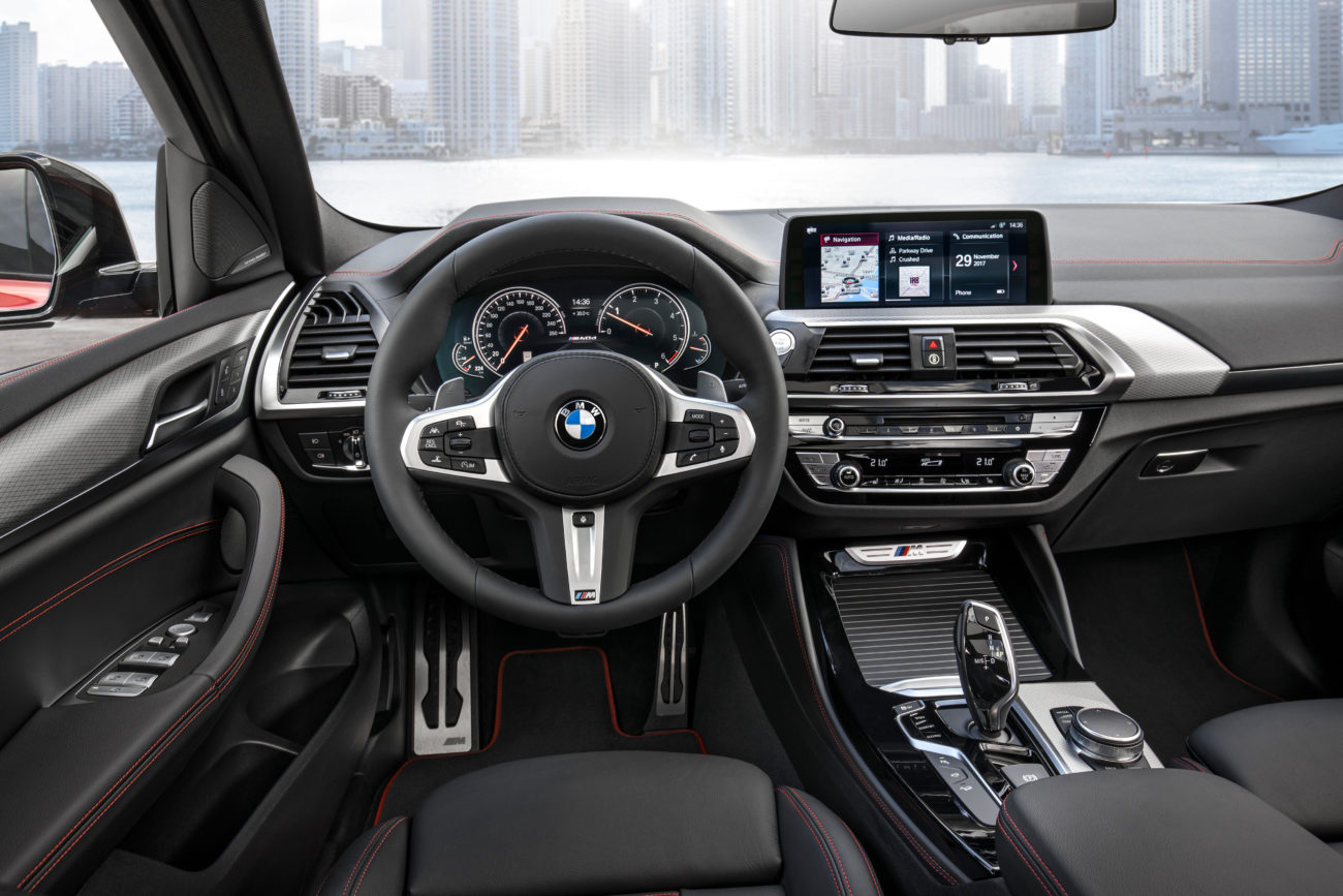 BMW X4 xDrive M40d interiér
